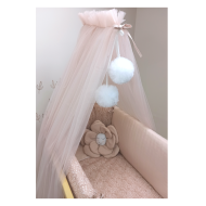 Koυνουπιέρα elegant με τούλι φυλλώματα 7213SK