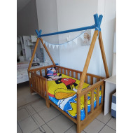 Κρεβάτι montessori indian house για στρώμα 90x190cm