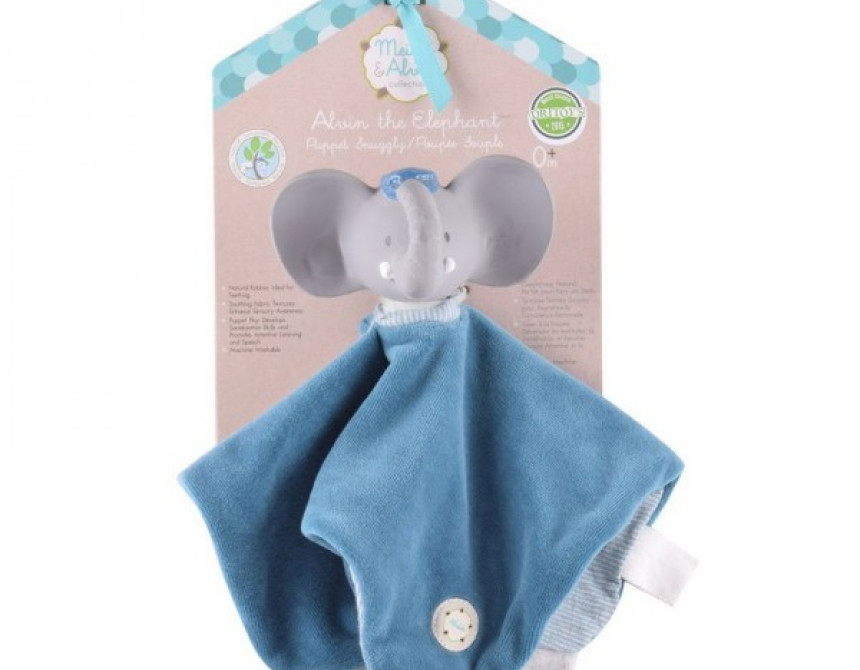 Μασητικό παιχνίδι comforter Alvin ο ελεφαντάκος MA78106