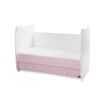 Κρεβάτι βρεφικό DREAM NEW για στρώμα 60x120cm ροζ 10150420038A