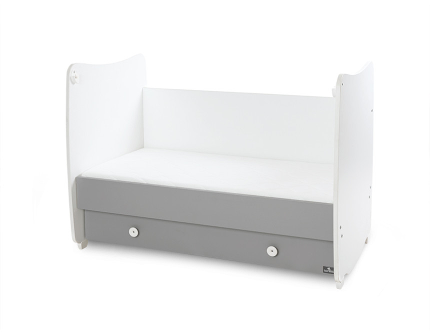 Κρεβάτι βρεφικό DREAM NEW για στρώμα 60x120cm 10150420041A grey