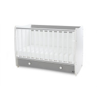 Κρεβάτι βρεφικό DREAM NEW για στρώμα 60x120cm 10150420041A grey