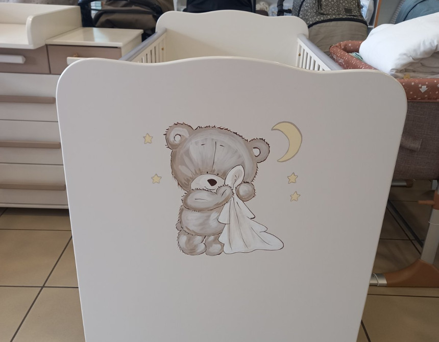 Βρεφικό κρεβατάκι Beuty για στρώμα 70x140cm