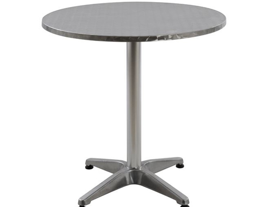 ΤΡΑΠΕΖΙ FELIX ΑΛΟΥΜΙΝΙΟΥ Φ70 4ΝΥΧΟ HM5024