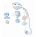 3 IN 1 PROJECTOR MUSICAL MOBILE (BLUE)