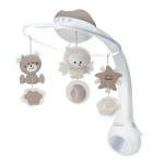 3 IN 1 PROJECTOR MUSICAL MOBILE (ECRU)