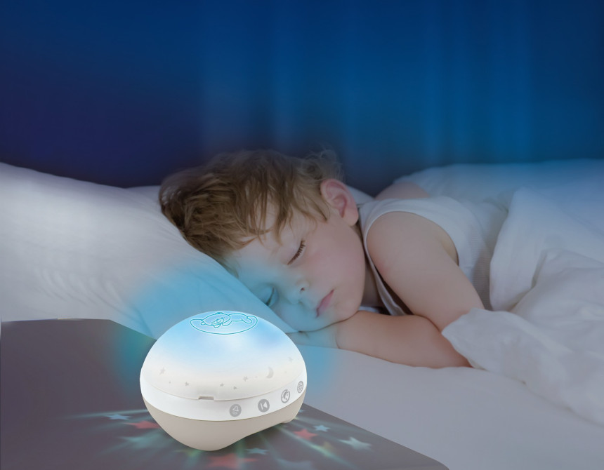 3 IN 1 PROJECTOR MUSICAL MOBILE (ECRU)