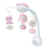 3 IN 1 PROJECTOR MUSICAL MOBILE (PINK)