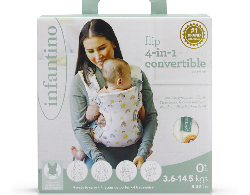 FLIP 4-IN-1 CONVERTIBLE CARRIER RAINBOW