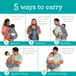 HIP RIDER PLUS 5-IN-1 HIP SEAT CARRIER