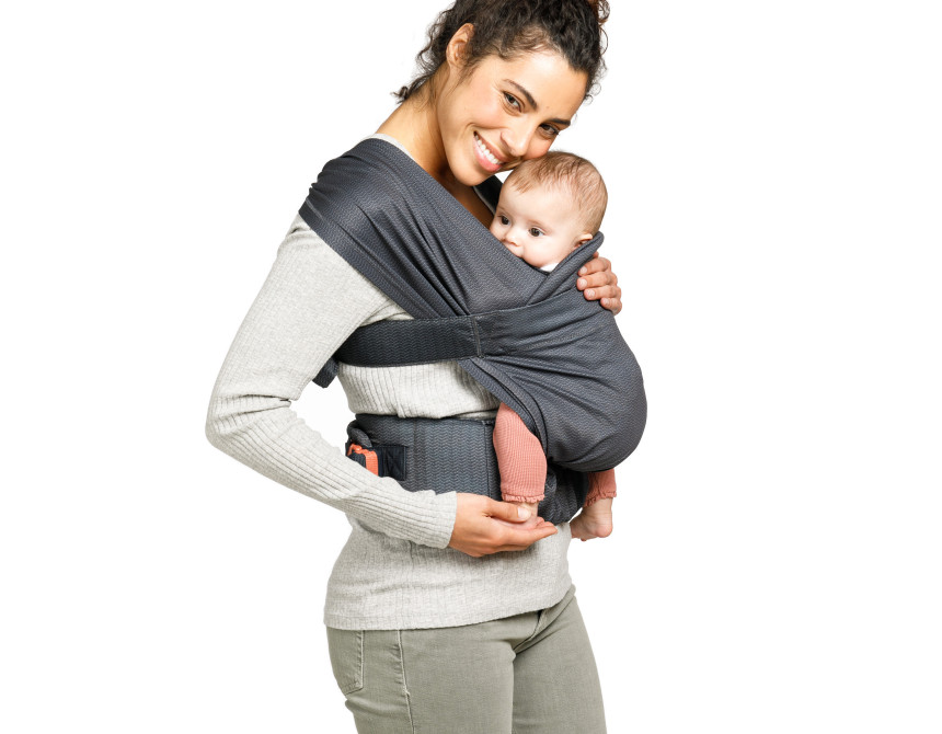 HUG & CUDDLE ADJUSTABLE HYBRID WRAP CARRIER