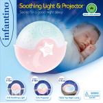 WOM SOOTHING LIGHT & PROJECTOR (PINK)
