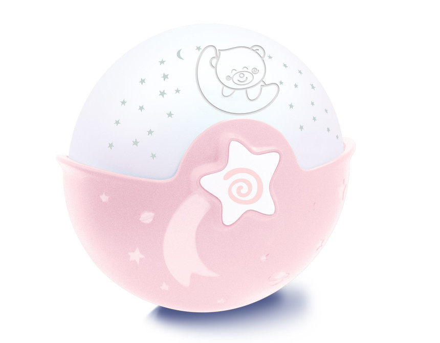 WOM SOOTHING LIGHT & PROJECTOR (PINK)