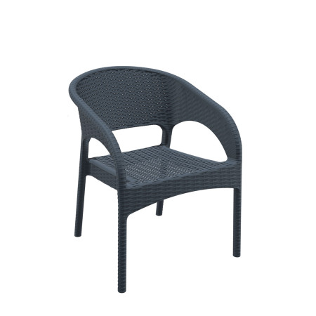 Panama/ST Dark Grey* Armchair