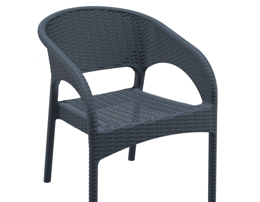 Panama/ST Dark Grey* Armchair