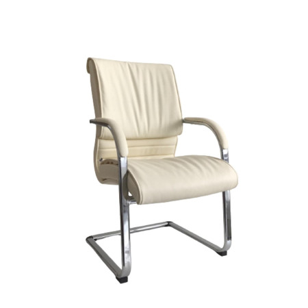 Sirio/V Visitor Armchair Ivory*