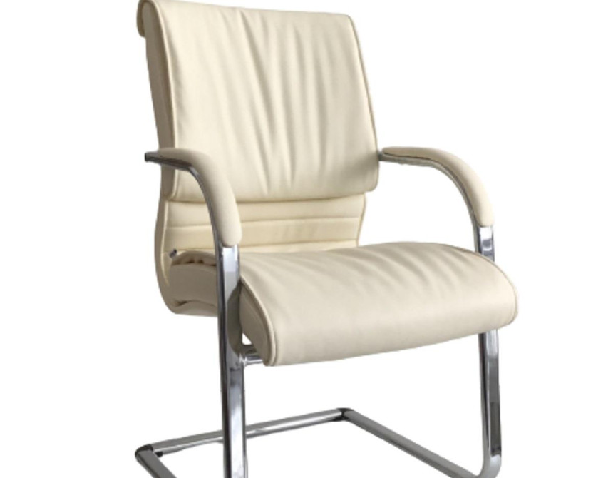 Sirio/V Visitor Armchair Ivory*