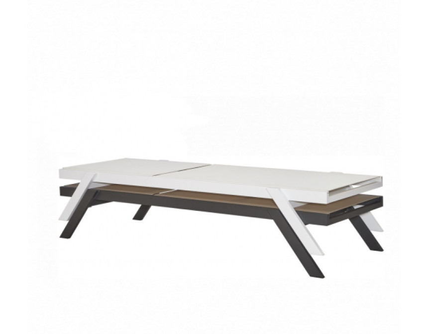 Myconos Sun-Lounger White
