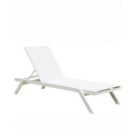 Myconos Sun-Lounger White
