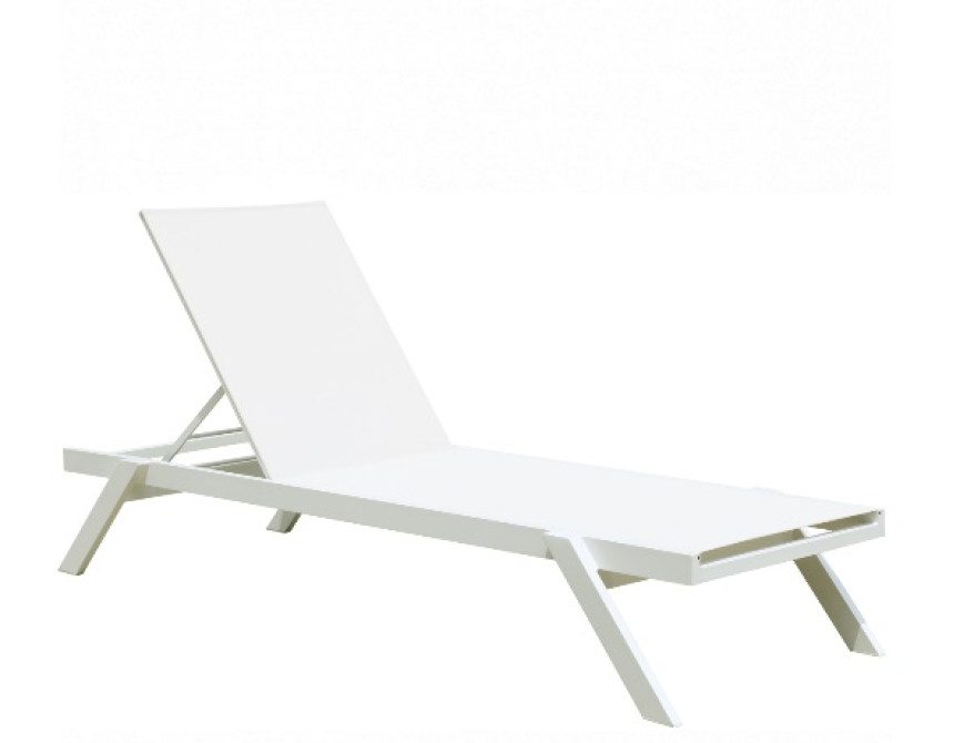 Myconos Sun-Lounger White
