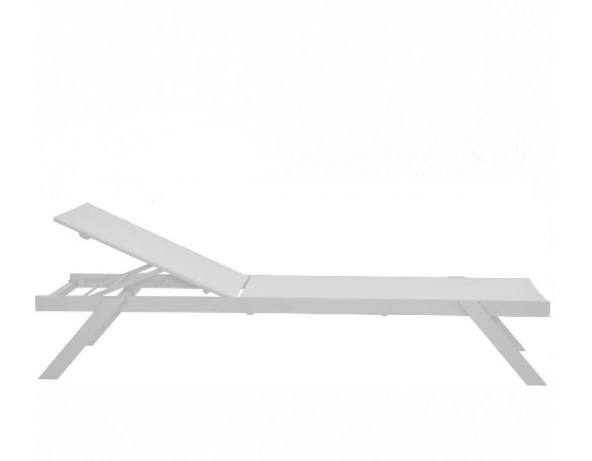 Myconos Sun-Lounger White