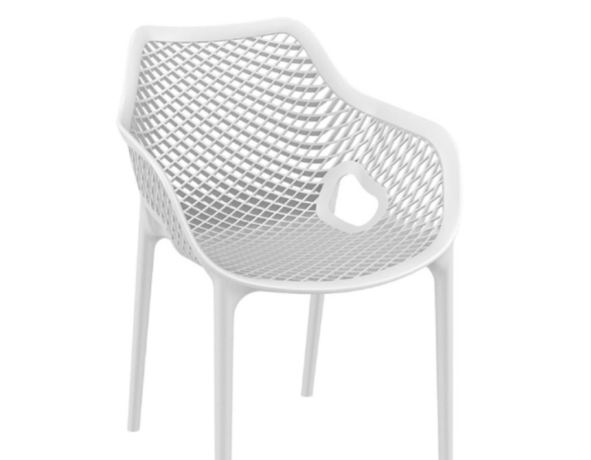 Air/P* Armchair White PL