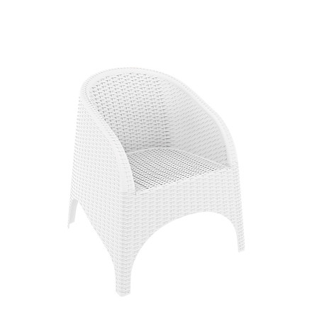 Aruba White* Armchair