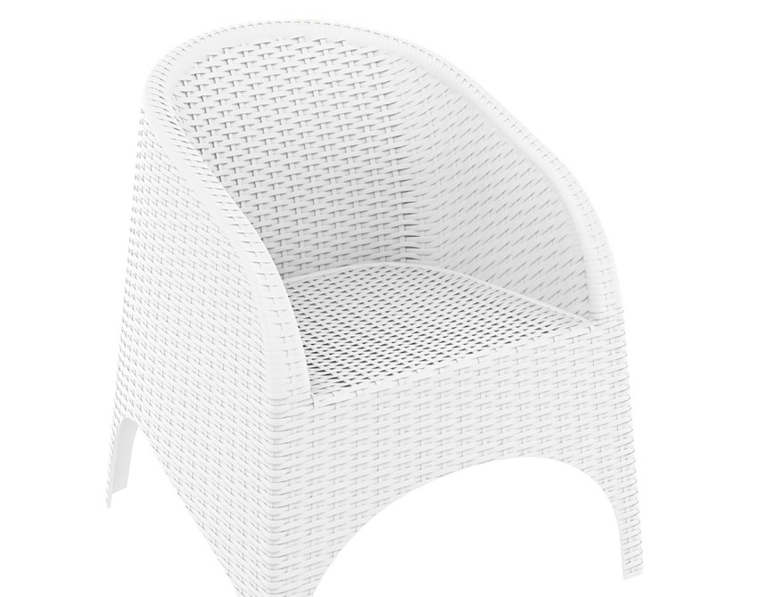 Aruba White* Armchair