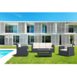 Monaco/ST Dark Grey 92x57xh.45cm* Table