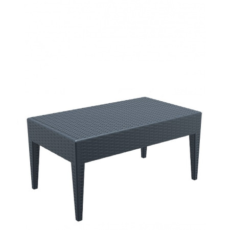 Pacific/T* Dark Grey 92x52xh.45cm Table