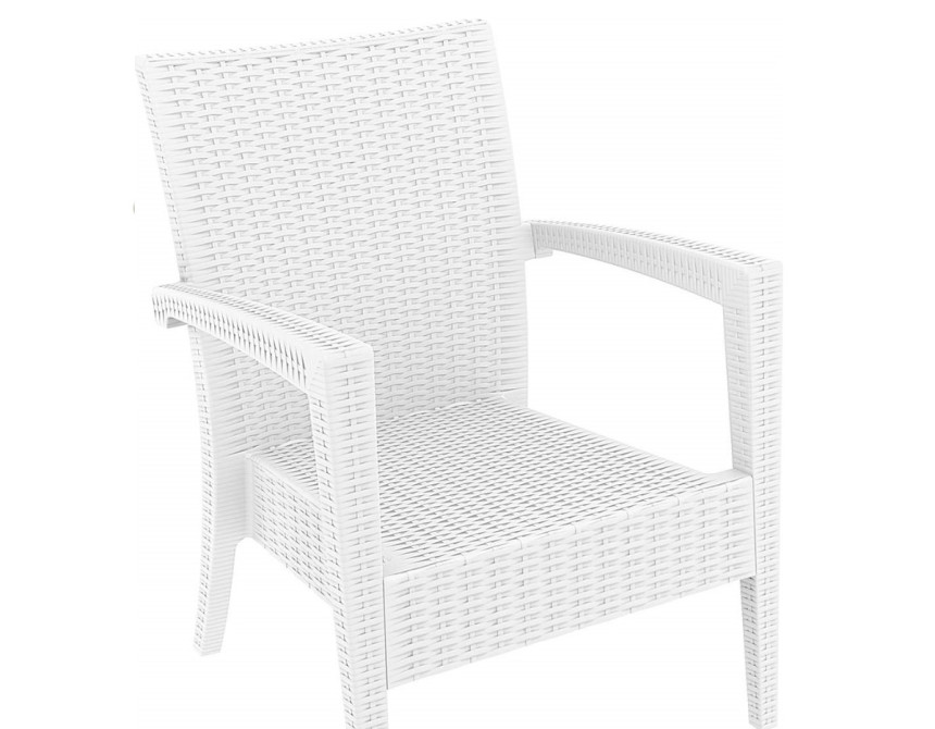 Pacific/P White* Armchair