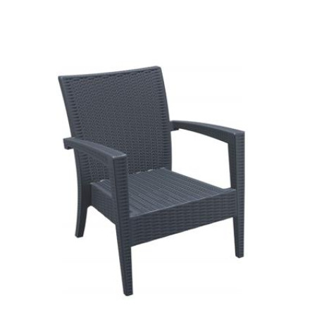 Pacific/P Dark Grey* Armchair