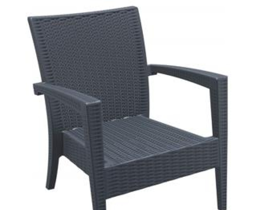 Pacific/P Dark Grey* Armchair