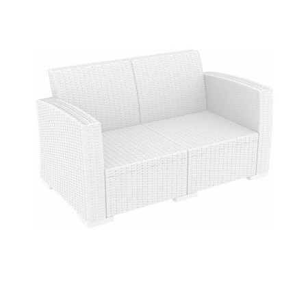 Monaco/ST-D2 White* Sofa