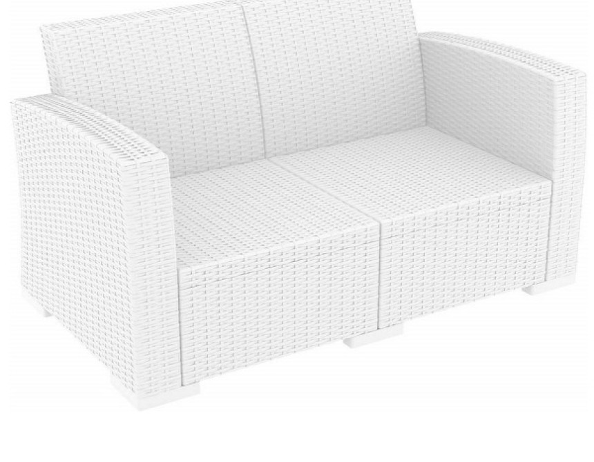 Monaco/ST-D2 White* Sofa