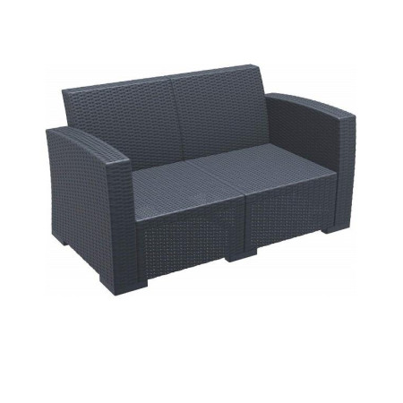Monaco/ST-D2 Dark Grey* Sofa