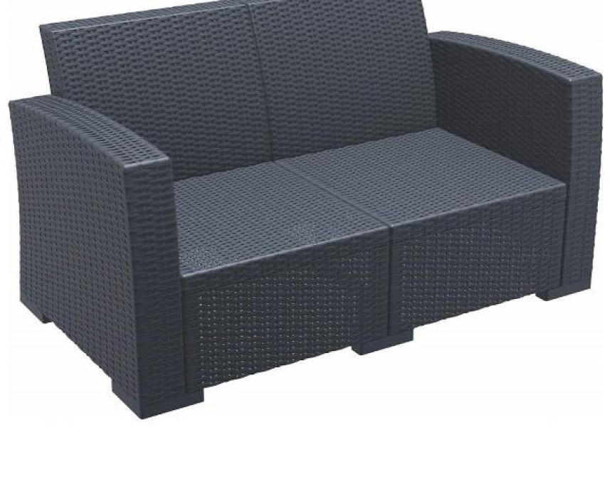 Monaco/ST-D2 Dark Grey* Sofa