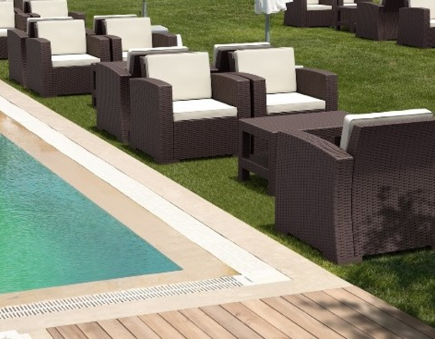 Monaco/ST-D3 Brown* Sofa
