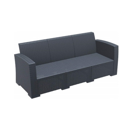 Monaco/ST-D3 Dark Grey* Sofa