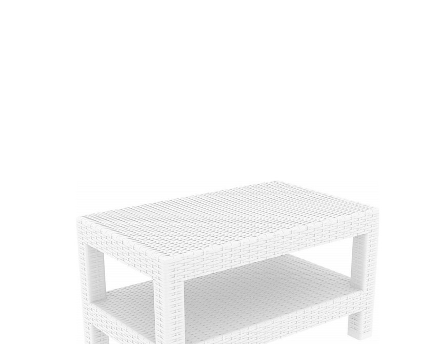 Monaco/ST White  92x57xh.45cm* Table