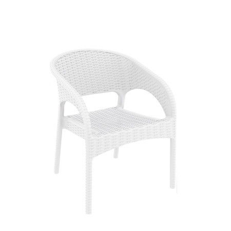 Panama/ST White* Armchair