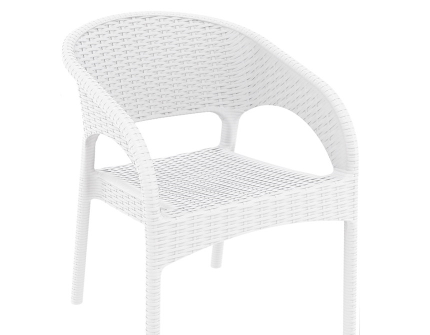 Panama/ST White* Armchair