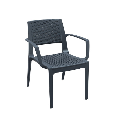 Capri Dark Grey* Armchair