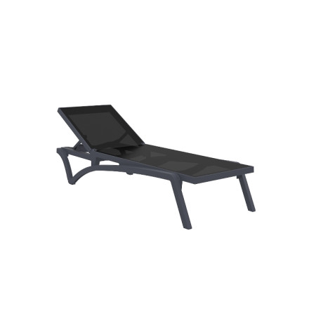 Pacific/S* Sun-Lounger Dark Grey