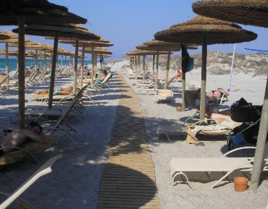Wooden Beach Walkway 10x1m*
