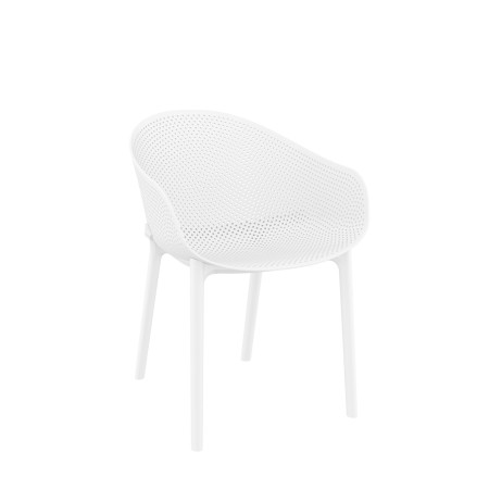 Sky* Armchair White PL