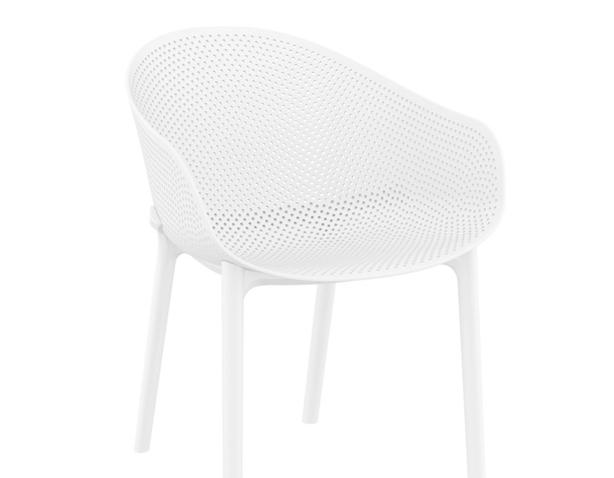 Sky* Armchair White PL