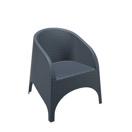 Aruba Dark Grey*  Armchair