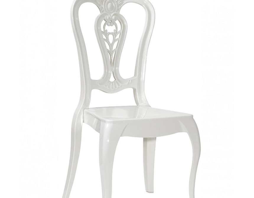 Venice Chair Glossy White