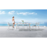 York/D7 Dining Set White (2017440)